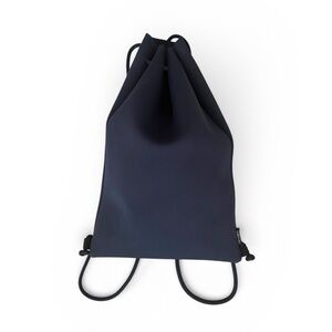 Triangl Neoprene Navy Drawstring Backpack / bikini bag